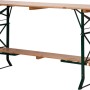 VEBA Bierzeltgarnitur Erhöhung-Set aus Stahl, zur Erhöhung von Biertischen mit 50-60 cm Breite.