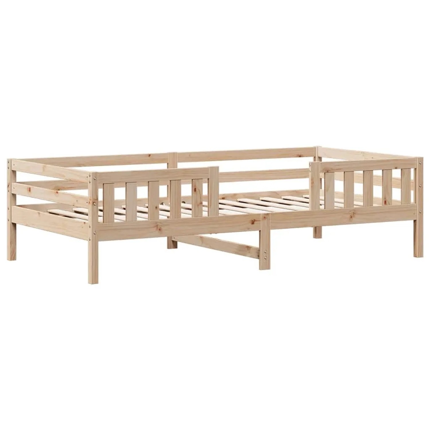 vidaXL Massivholzbett ohne Matratze 80x200 cm Kiefernholz 846976 günstig online kaufen