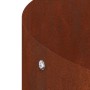 vidaXL Pflanzenring Braun 40 x 40 x 20 cm Wetterfeststahl 873618_8