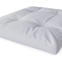 Knuffelwuff Hundekissen Gatsby Cordura, 75x50cm, grau. Robustes, pflegeleichtes Hundebett.