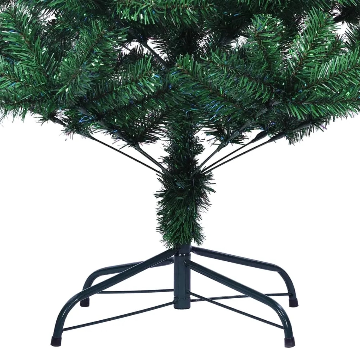 vidaXL Knstlicher Weihnachtsbaum Grn 210 cm PVC kaufen bei OBI