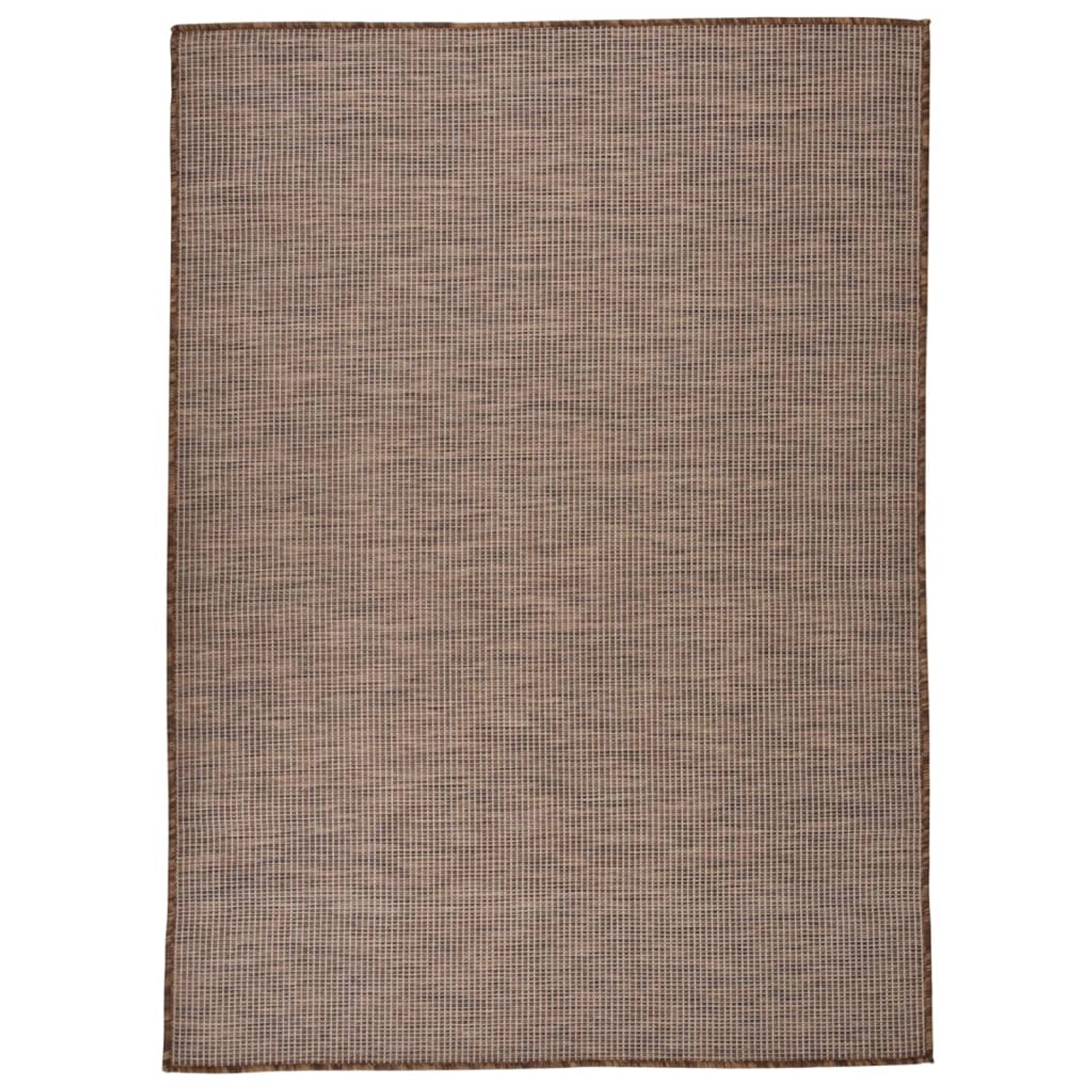 Vidaxl Outdoor-teppich Flachgewebe 200x280 Cm Braun günstig online kaufen