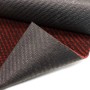 Primaflor Sauberlauf Nordic Stripes Fußmatte, rot, 1,00x7,00m, mit Gel-Rückseite und gerippter Oberfläche.