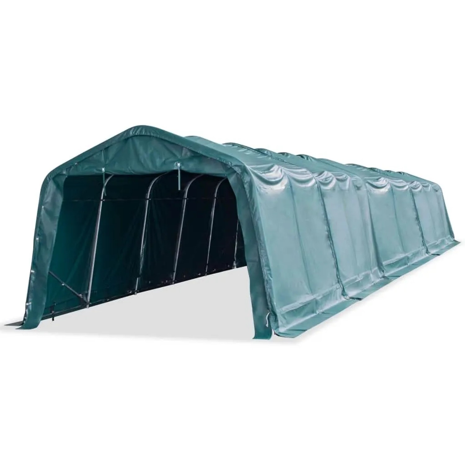 Furnicato Weidezelt Viehstall Dunkelgrün 3 3 X 16 X 2 56 M