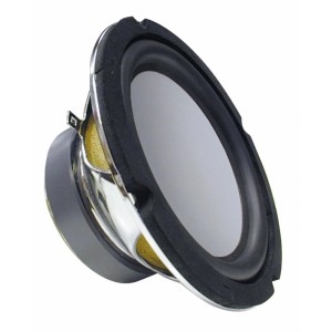 Rockwood Subwoofer Aluminium, 165mm, für kraftvollen Sound im Auto.
