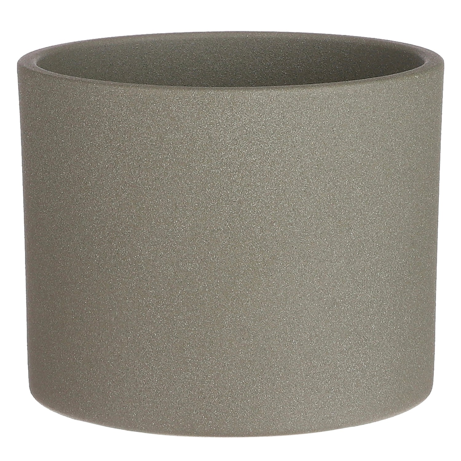 Mica Decorations Übertopf Era Keramik Ø 17,5 cm x 14,5 cm Grün