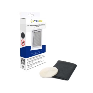 Avosdim Fliegennetz 3er-Set mit Klettband, 130x150cm. Inkl. Fliegengitter, Klettbandrolle und Verpackung.