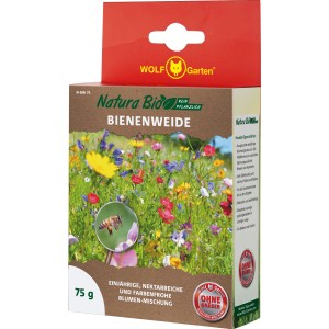Wolf-Garten Bienenweide Natura Bio N-BW 75g Packung mit Wildblumenmischung.