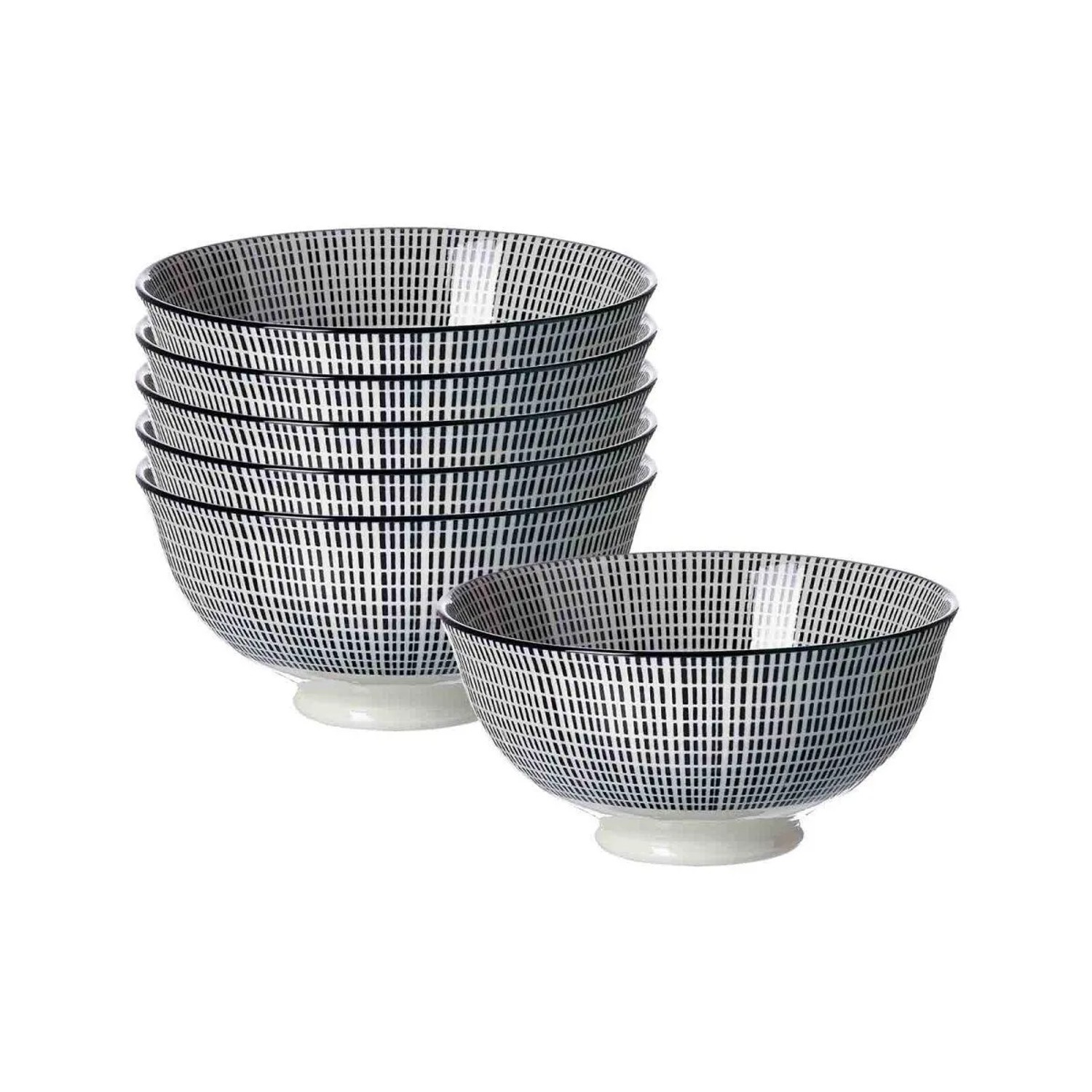 Ritzenhoff & Breker Takeo Stripes Servierschale 12 cm 6er Set