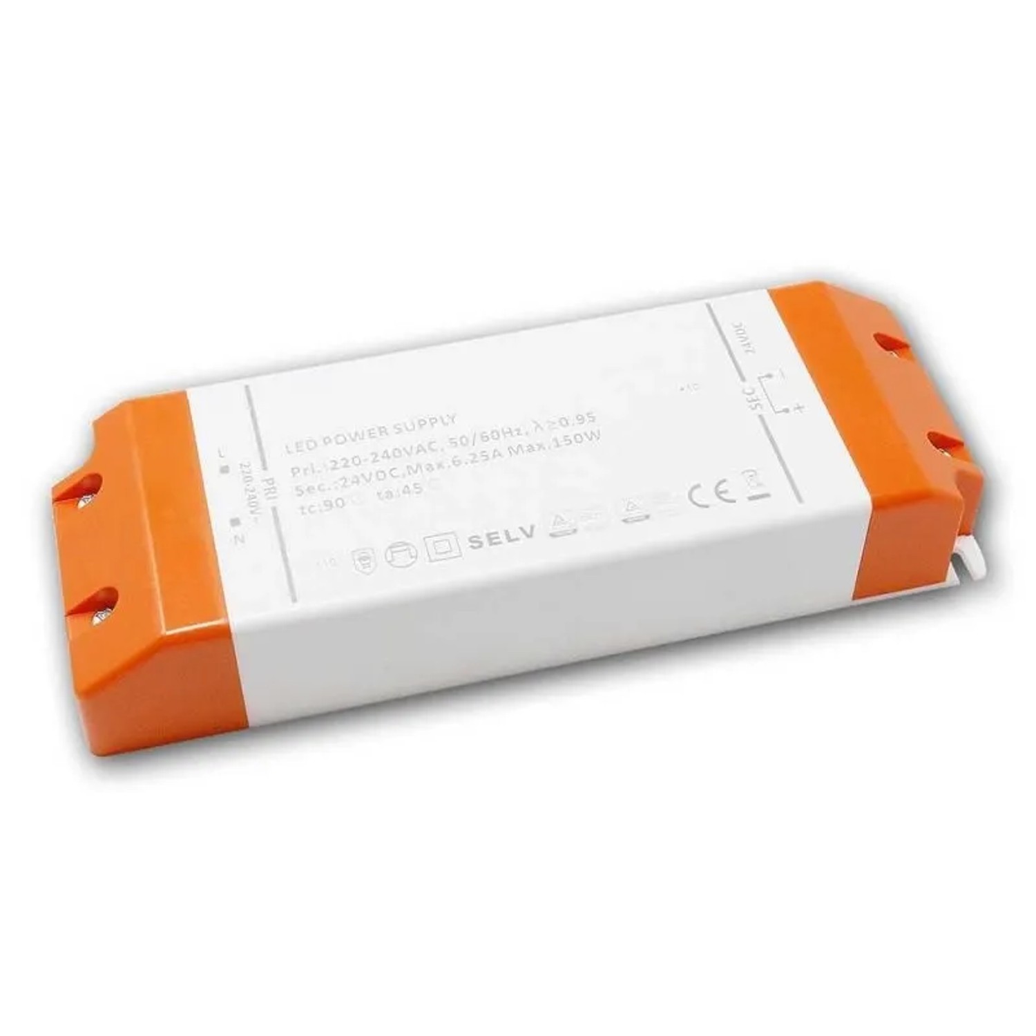 Design Light Flat-Slim LED Trafo 24V DC 150W IP20 31mm Hoch