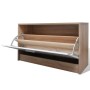 vidaXL Garderoben Flur 3-in-1 Schuhschrank Schuhkipper Spiegel 241246_7