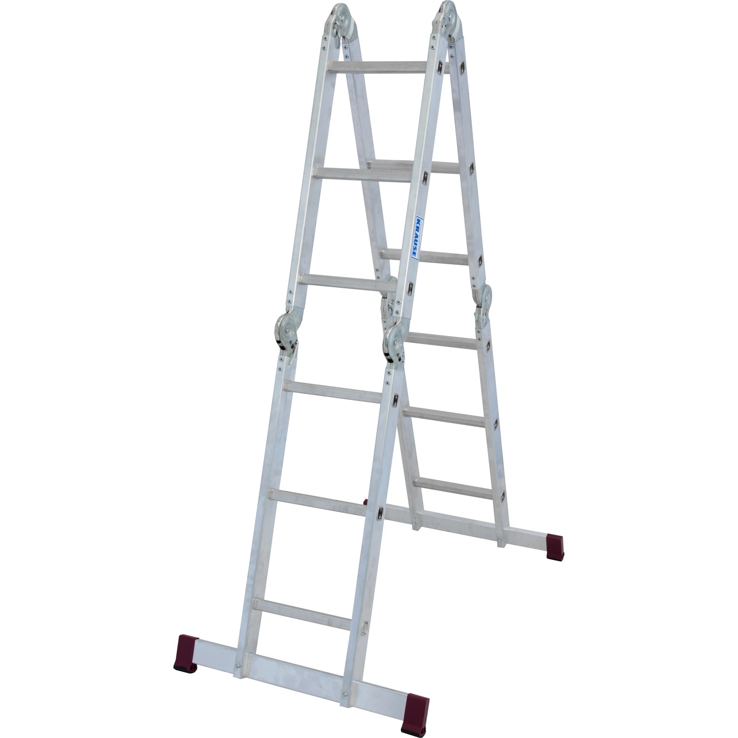 Thumbnail - Krause Gelenkleiter Corda 4 x 3 Sprossen und Plattform