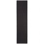 Schwarzer Sisal Teppichläufer 100x300cm, geeignet für Fußbodenheizung.