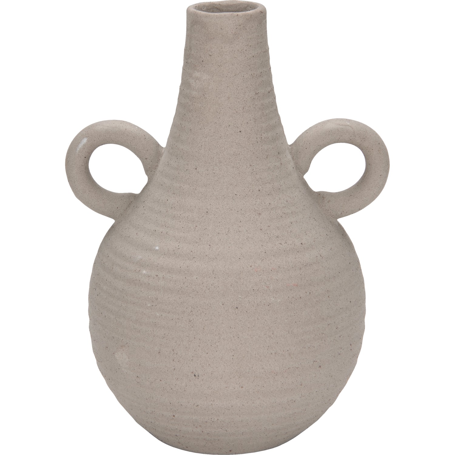 Vase Ancient Secrets 12,5 cm x Ø 10,5 cm Grau