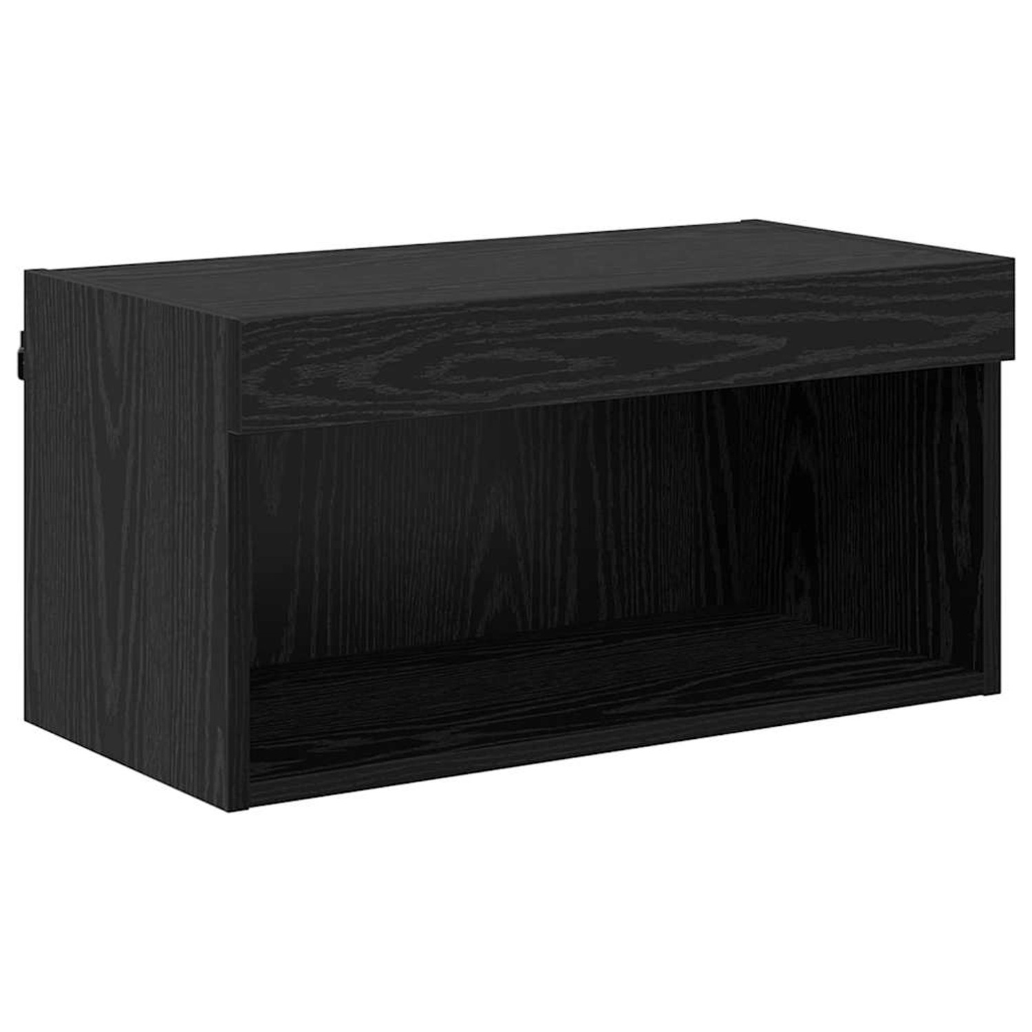 vidaXL TV-Schrank Schwarz Eichen-Optik 60 x 30 x 30 cm Holzwerkstoff 882964 günstig online kaufen