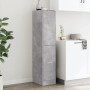 vidaXL Apothekerschrank Betongrau 30x41x144,5 cm Holzwerkstoff 855172_4