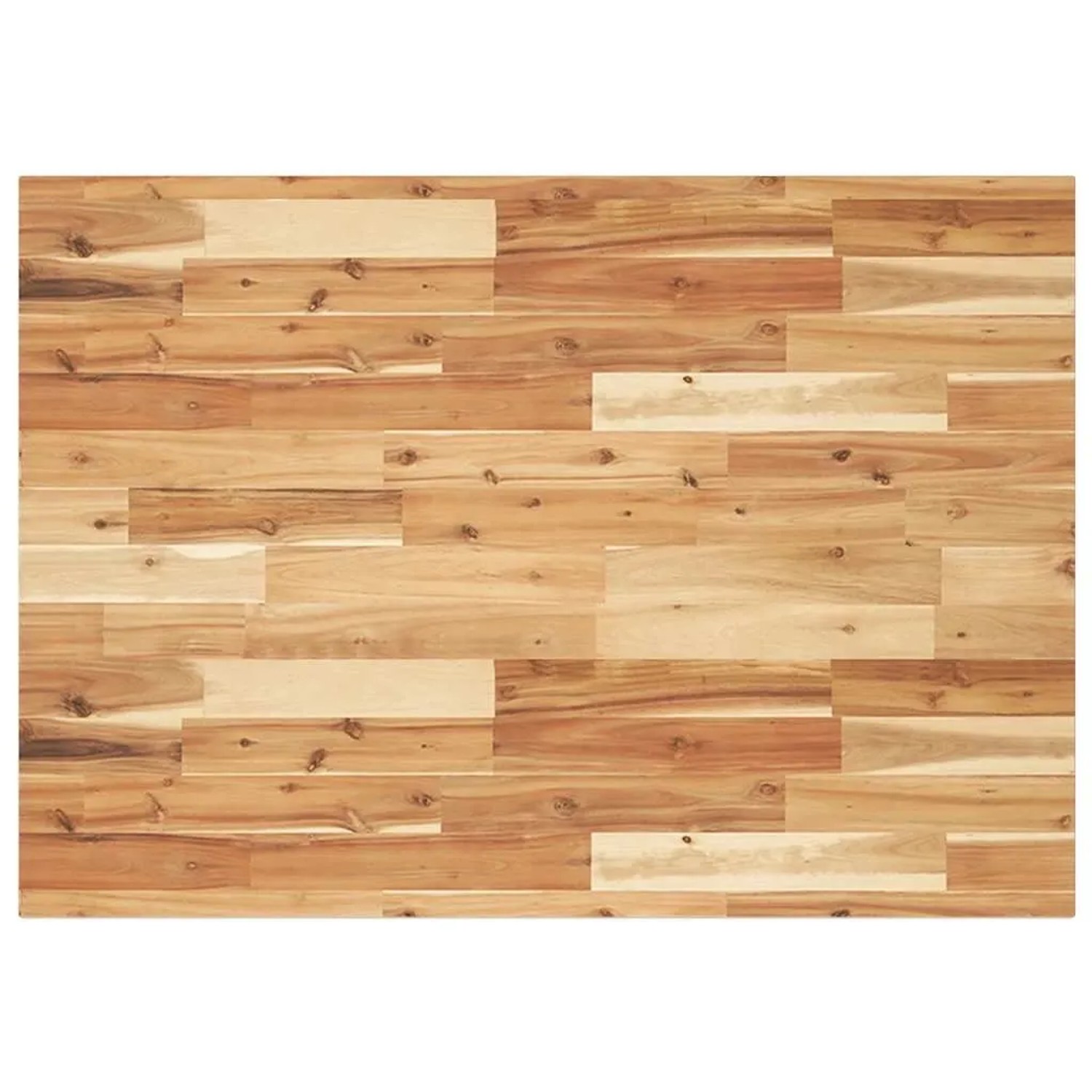 vidaXL Schreibtischplatte Ölbeschichtung 80x70x2 cm Massivholz Akazie 3279757