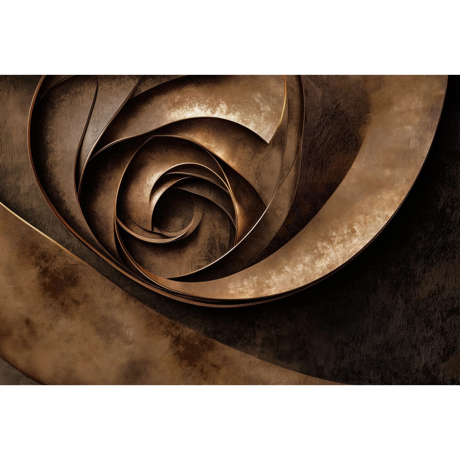 Erismann Vliestapete Art Edition 2 Core of Quiet 4 m x 2,7 m Bronze