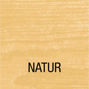 Holzoberfläche behandelt mit Bondex Hartwachs-Öl, Farbton Natur.