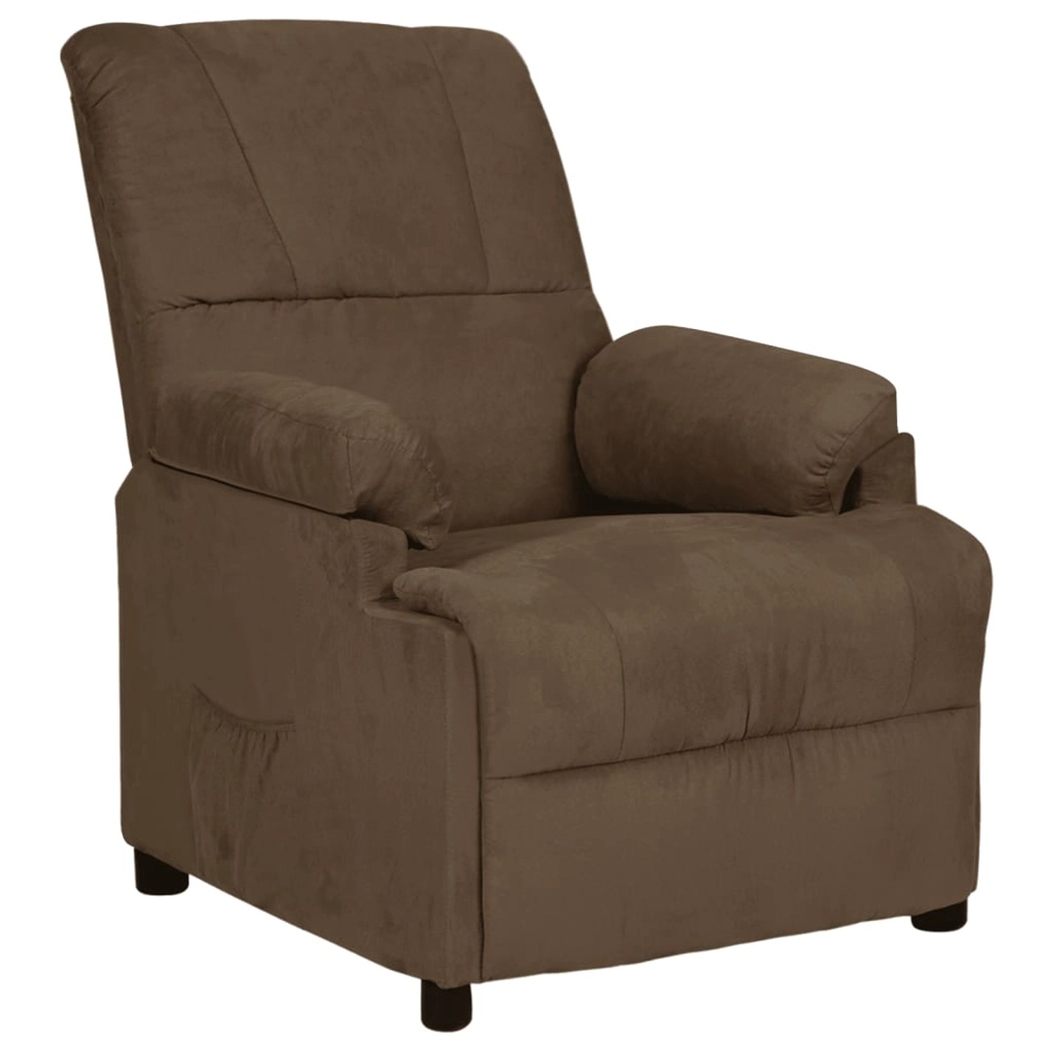 vidaXL Relaxsessel Braun Mikrofasergewebe 340188 günstig online kaufen