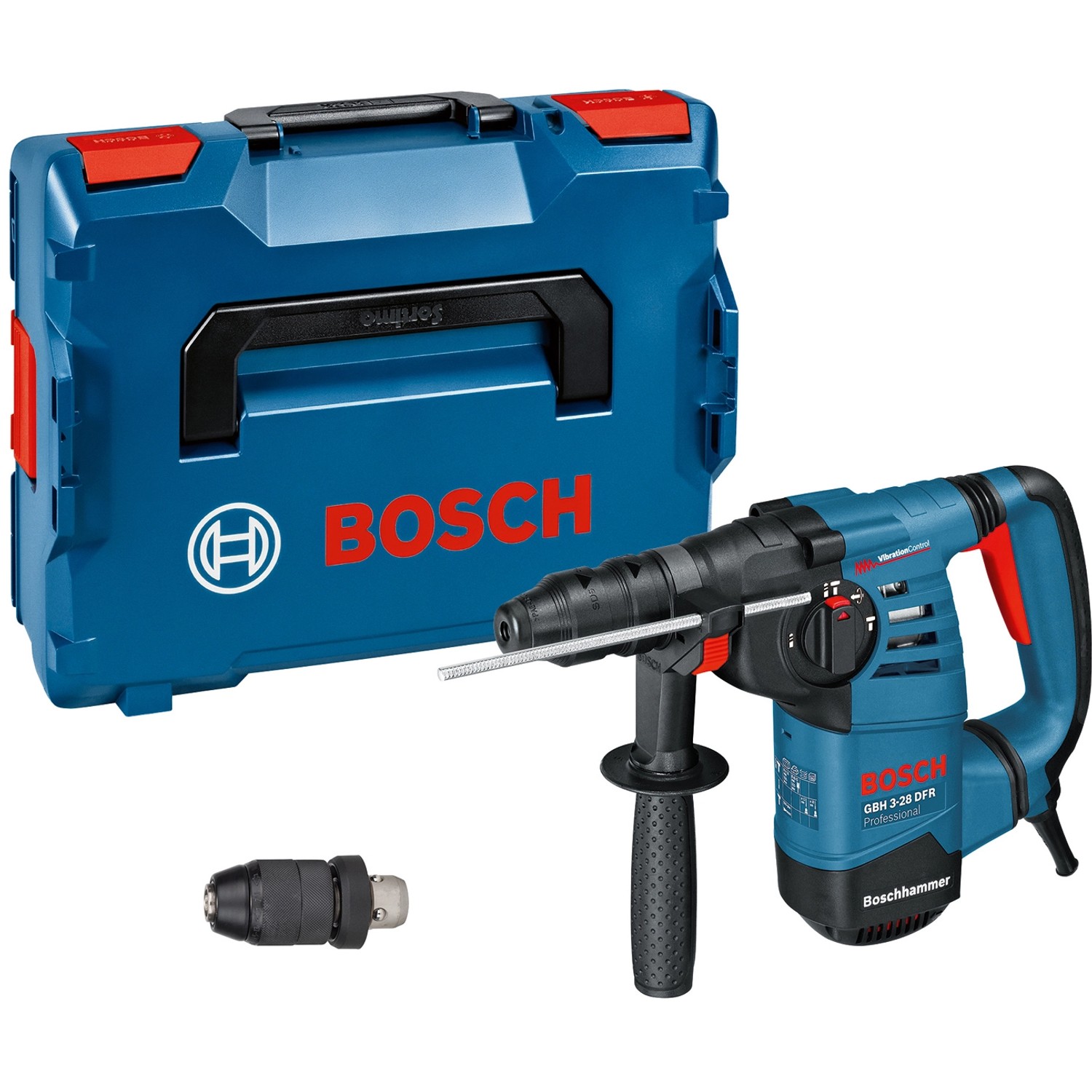 Bosch Professional Bohrhammer GBH 3-28 DFR in L-Boxx