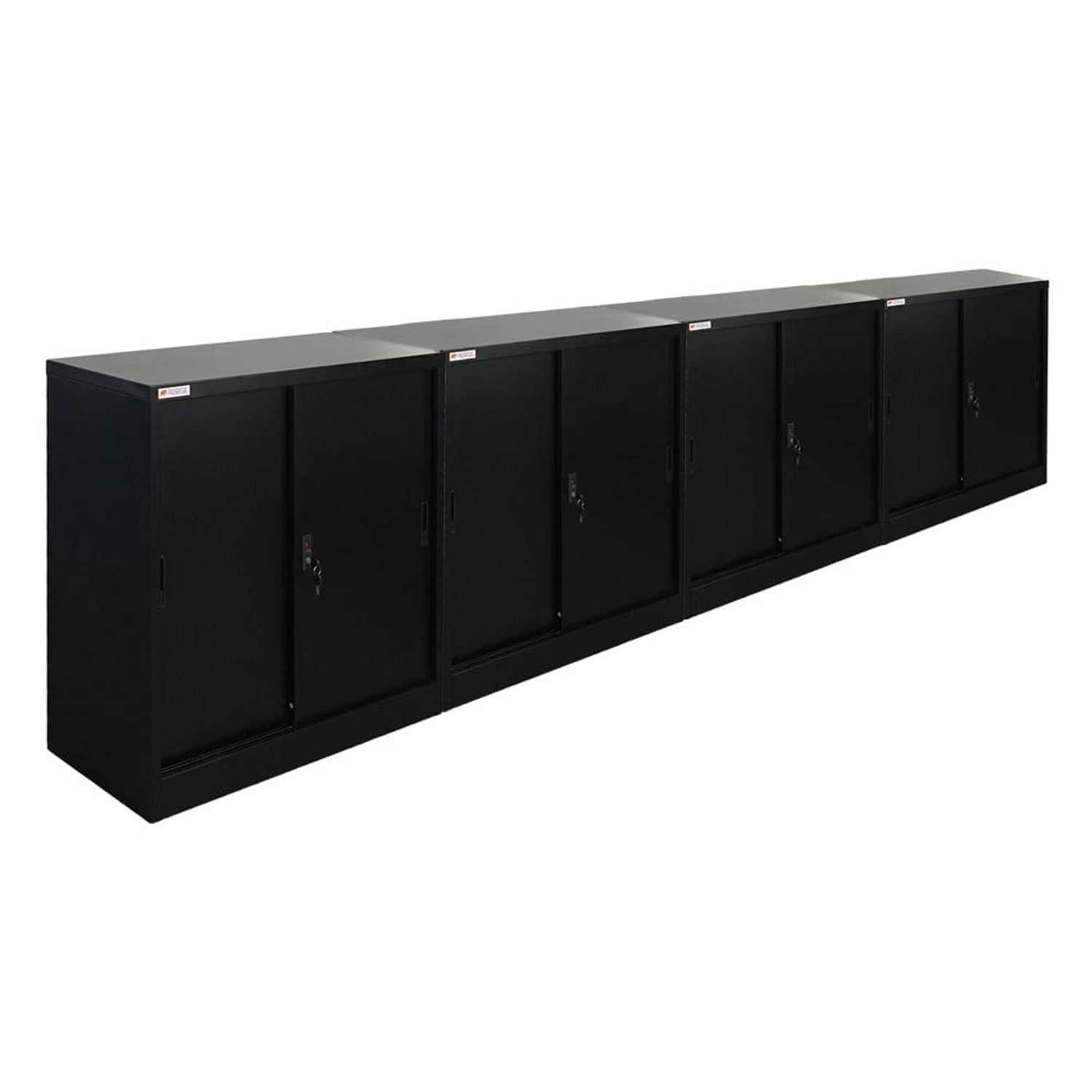 PROREGAL MegaDeal 4x Aktenschrank ELEPHANT Mit Abschließbaren Schiebetüren günstig online kaufen