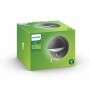 Verpackung der anthrazitfarbenen Philips MyGarden June Außenwandleuchte mit Bewegungssensor.