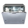 Offener PKM Geschirrspüler GS6-6FI2, ein kompakter Einbaugeschirrspüler mit LED Display.