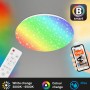 Dimmbare LED Deckenleuchte Barny S mit Sternendekor, steuerbar per App und Fernbedienung.