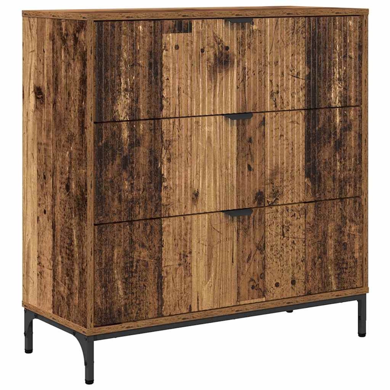 vidaXL Sideboard Altholz 79,5 x 33 x 82 cm Holzwerkstoff 883442