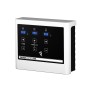 Externe Steuerung 9 kW für Karibu Sauna Elea: Weißes Bedienfeld mit digitaler Anzeige.