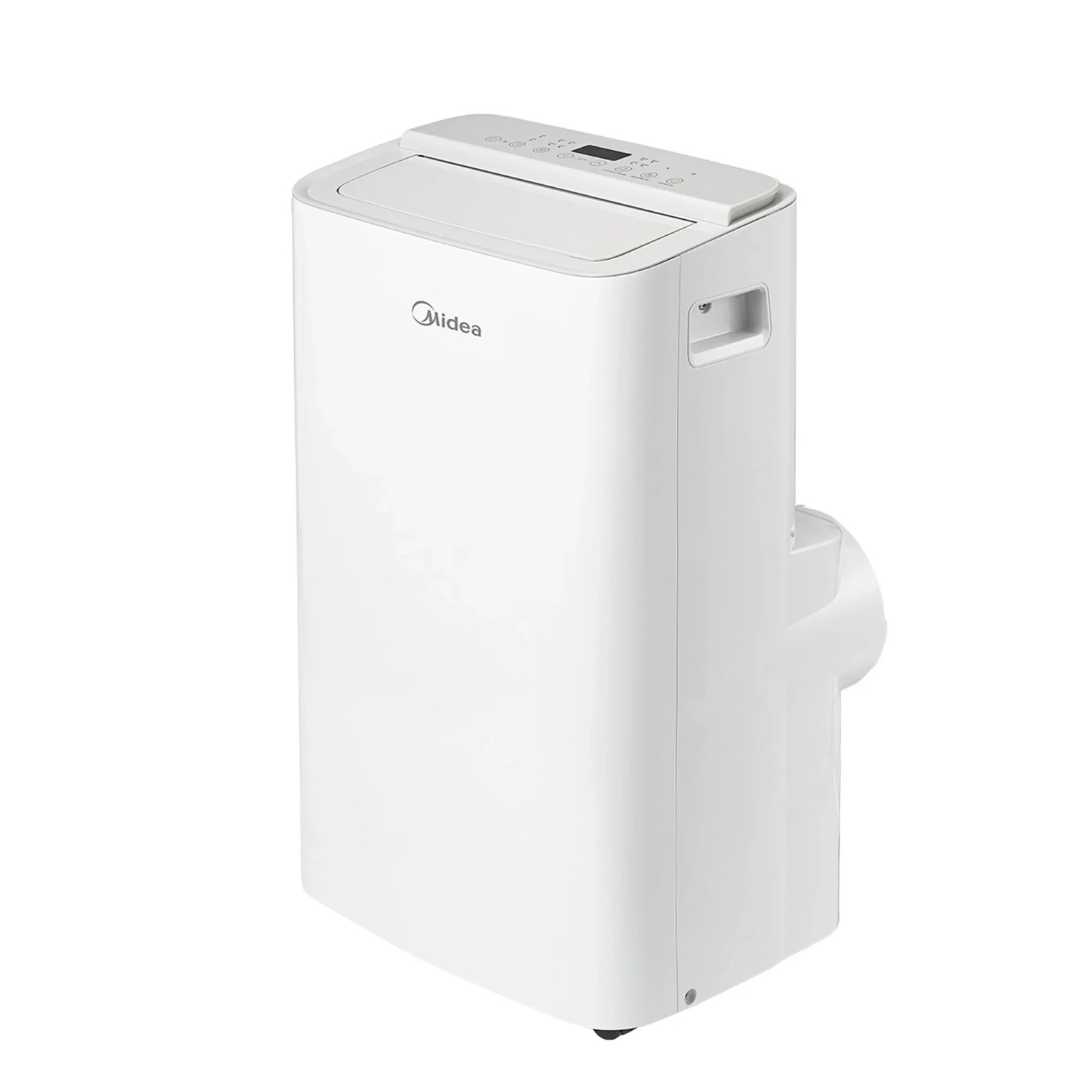 Weiße, mobile Midea Klimaanlage MPPX-10CRN7 für flexible Kühlung.