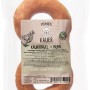 Primox Kaukringel Huhn, 2 Stück. Hunde-Snack aus Rinderhaut mit Hühnchen, für natürliche Zahnpflege und Beschäftigung.