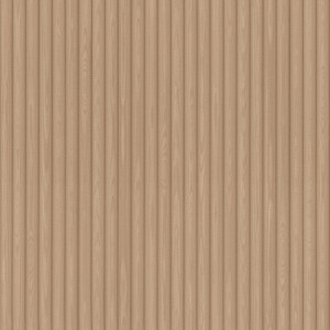 Hellbraune Schöner Wohnen Vliestapete Akustikpaneele mit Holzoptik.