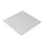 Weißer PVC Randdeckel 170x170 mm für Unterputzdosen.
