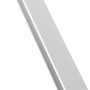 Alu-U-Profil, 1,6 cm, eloxiert, 400 cm, für Kunststoffbedachung & Hohlkammerpaneele.