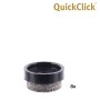 Wagner QuickClick Slim Ultrasoft Möbelgleiter, Ø 17mm, braun, 8er-Set.
