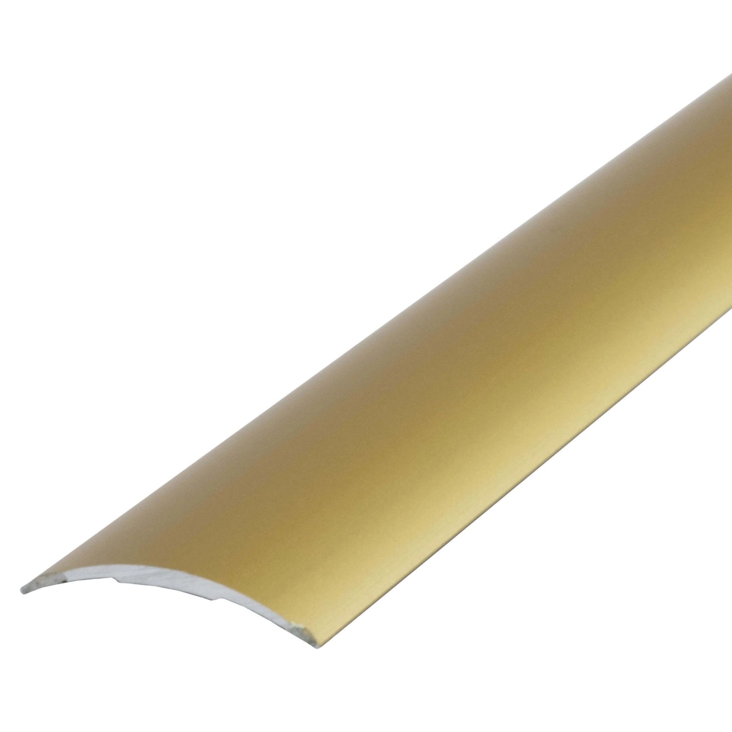 Dalsys Übergangsleiste Selbstklebend 186cm x 40mm Gold Anpassungsprofil