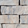 Diephaus Mauerstein Menhire Muschelkalk, Ansicht einer Mauer aus den Steinen.