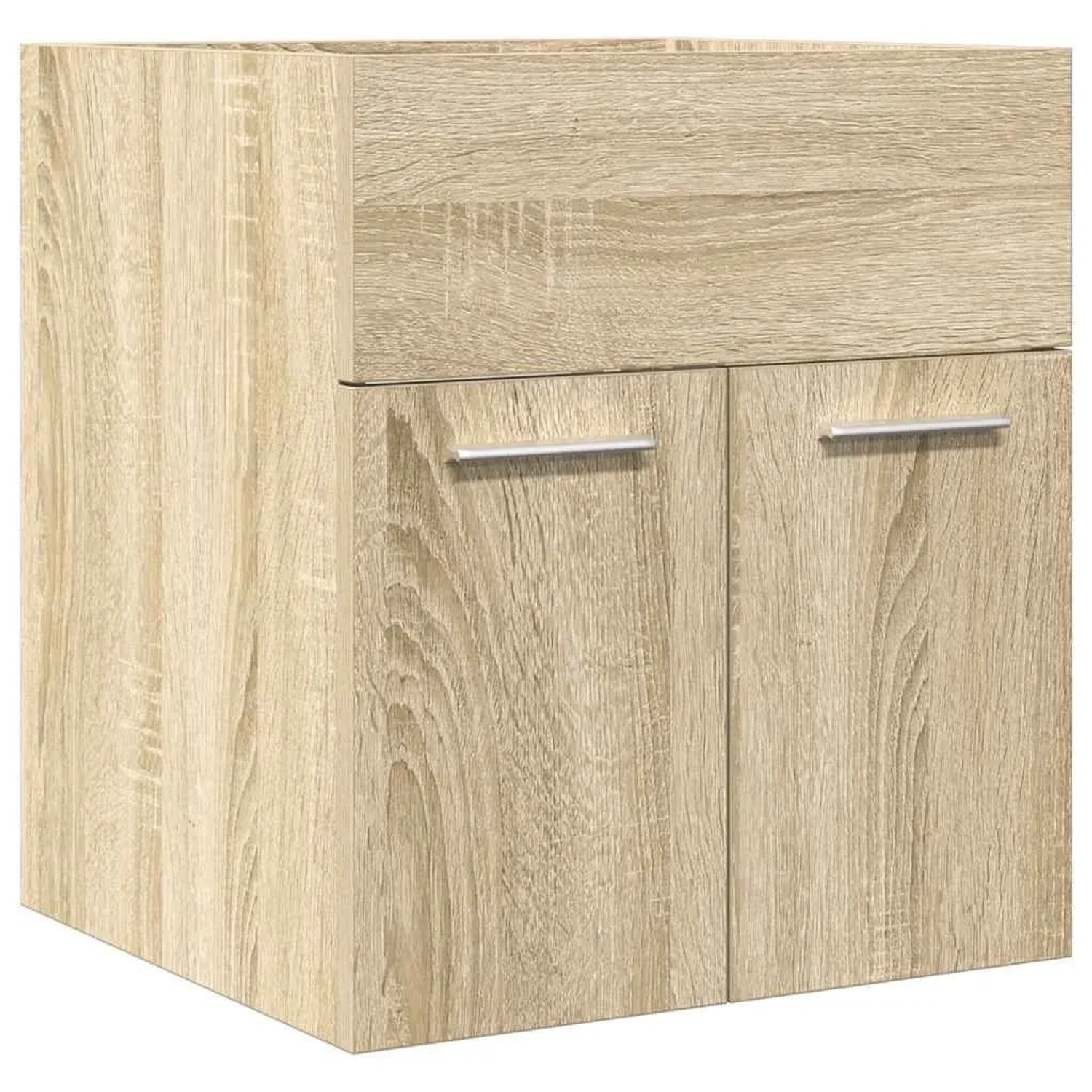 vidaXL Waschbeckenschrank Sonoma-Eiche 41x38,5x46 cm Holzwerkstoff 856203 günstig online kaufen