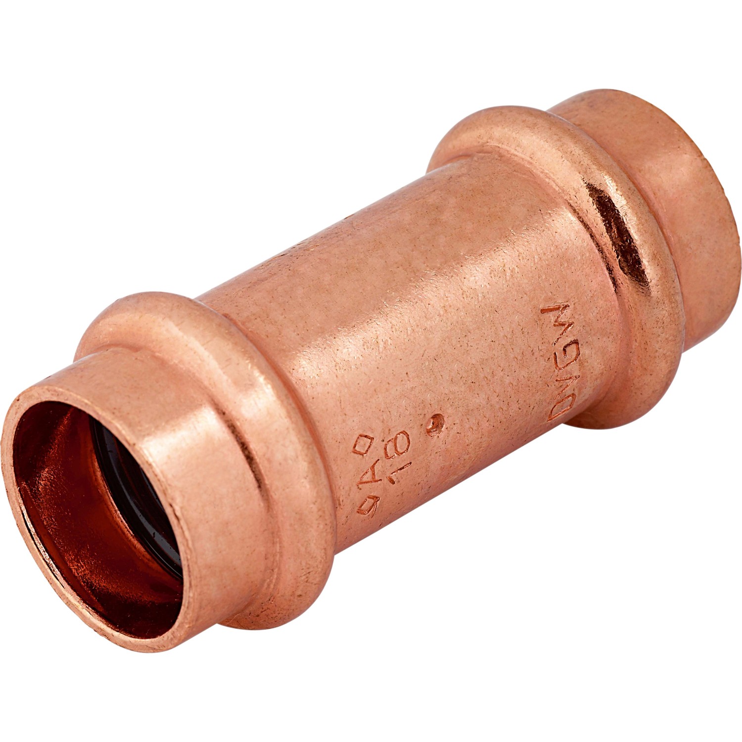 Pressmuffe Ø 18 mm Kupfer