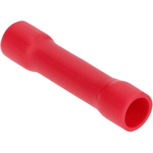 Cartrend Kabel-Quetschverbinder, rot, für lötfreie Kabelverbindungen (20 Stück).