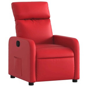 vidaXL Relaxsessel Rot Kunstleder 374188