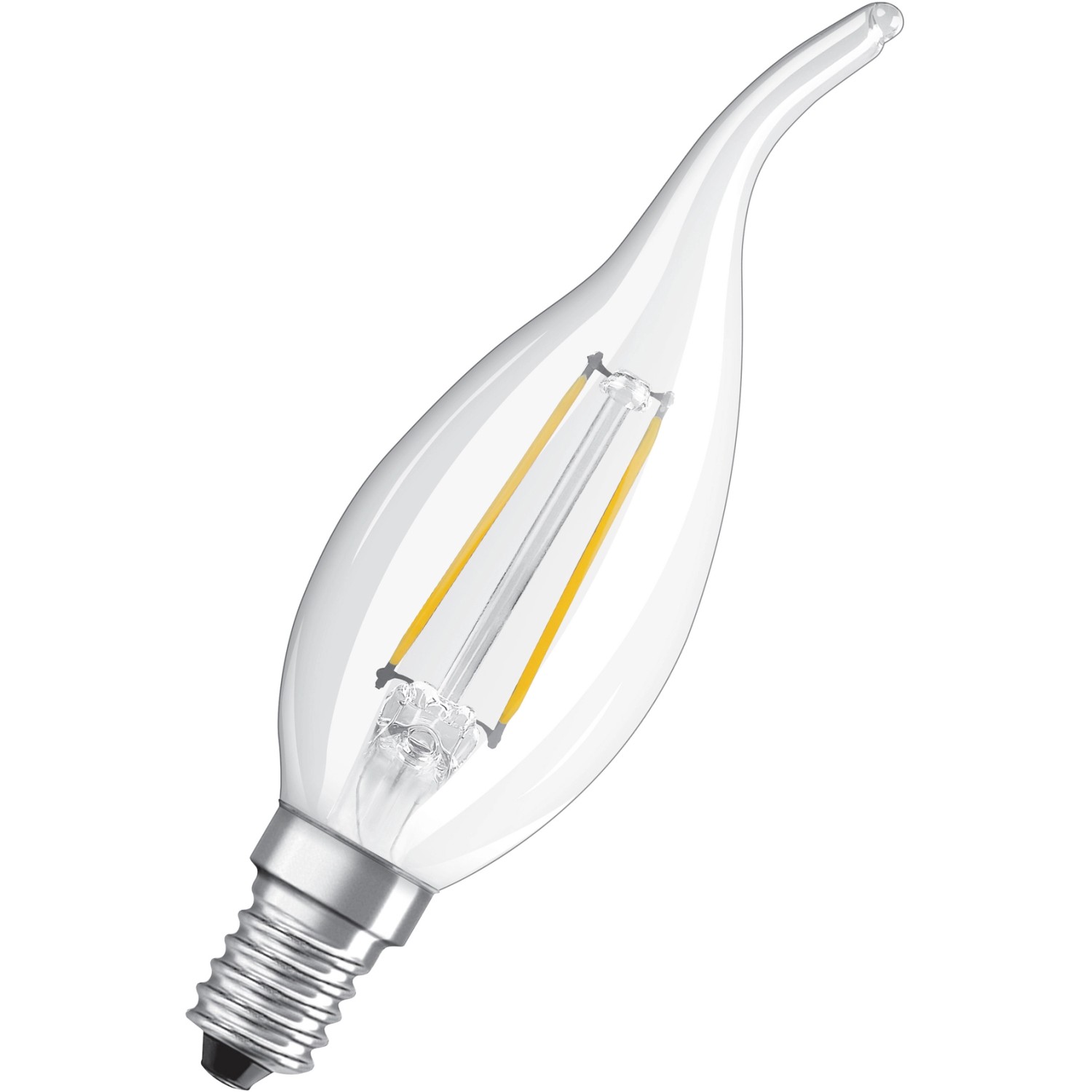 Osram LED-Leuchtmittel E14 Kerzenform 4 W Warmweiß 470 lm 12,1 x 3,5 cm (H x Ø)