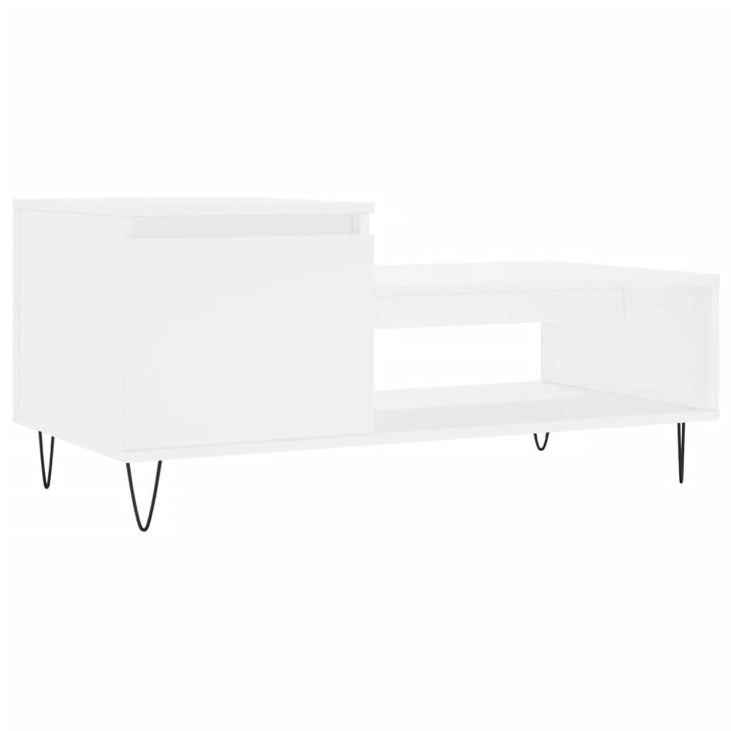 vidaXL Couchtisch Weiß 100x50x45 cm Holzwerkstoff 830828 günstig online kaufen