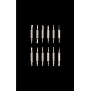 Hoto Schraubendreher-Set 24 in 1 Grau Magnetisch