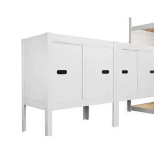Ar Shelving Türset Rivet Style 42 x 65 cm Grauweiß FSC®