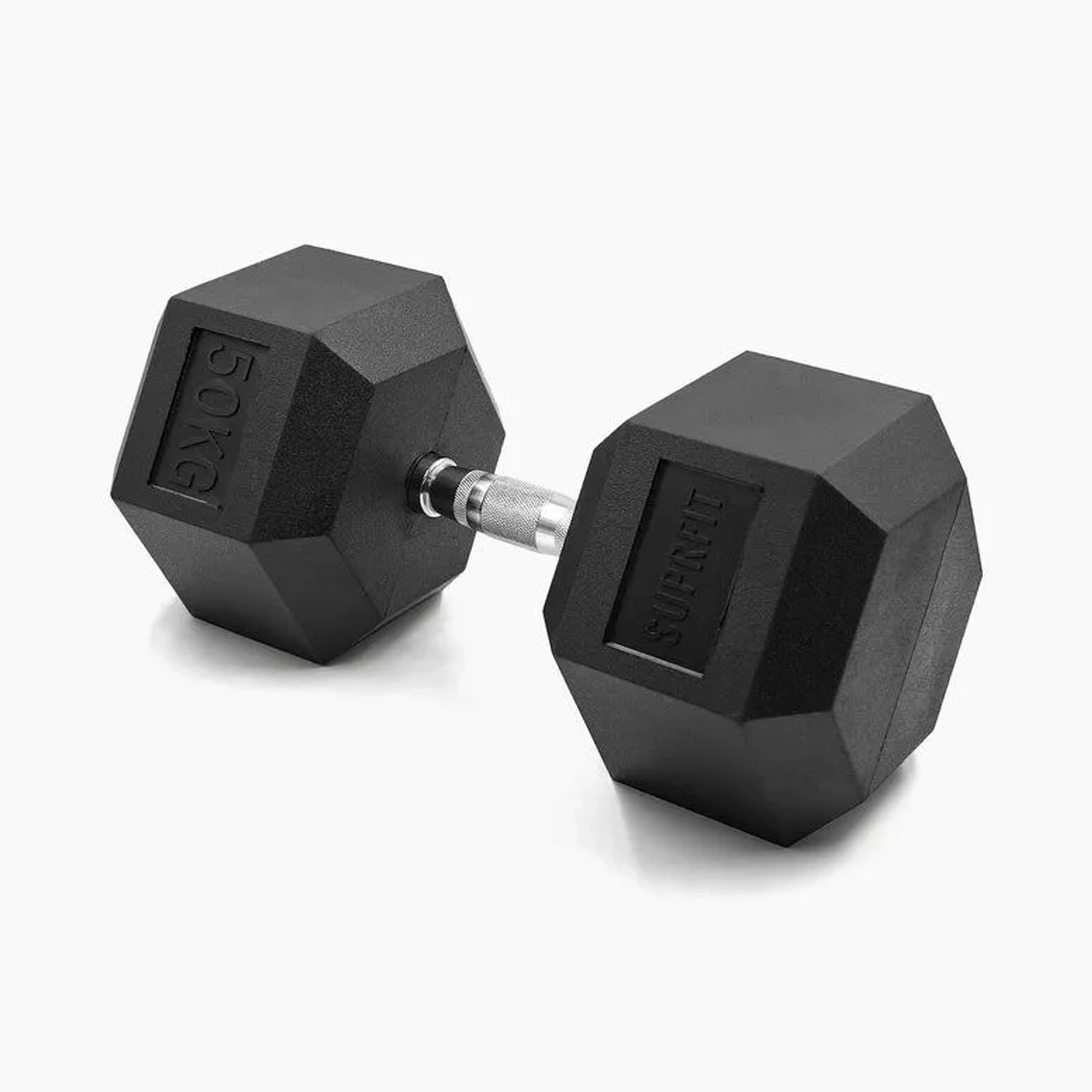 Suprfit Hex Gummi-Kurzhanteln Einzeln 50 kg