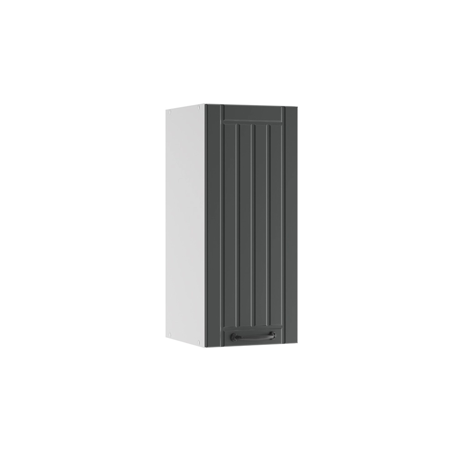 Vicco Badschrank Fame-Line Anthrazit/Weiß 30 x 72 cm