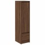 vidaXL Highboard Braun Eichen-Optik 29,5x34x119,5 cm Holzwerkstoff 861658